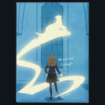 Hermione Granger Patronus Painting Magnet<br><div class="desc">Celebrate brilliance, bravery, and unwavering loyalty with this enchanting Hermione Granger™ design. Set within the soaring arches of Hogwarts, Hermione stands poised with wand in hand as her radiant Patronus bursts forward in a sweeping arc of golden light. This artwork captures Hermione’s strength, intelligence, and fearless spirit — a tribute...</div>