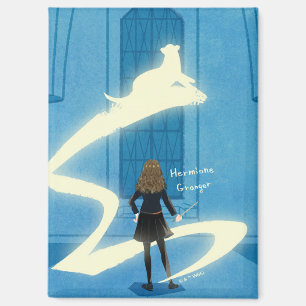 Hermione Granger Patronus Painting Magnet
