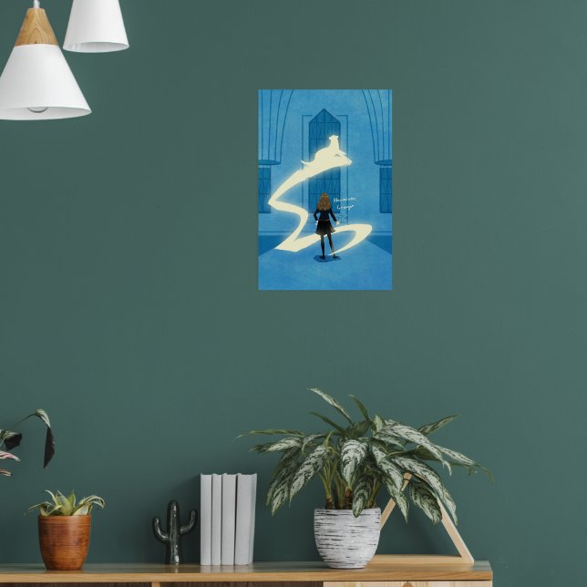 Hermione Granger Patronus Painting Poster (Living Room 1)