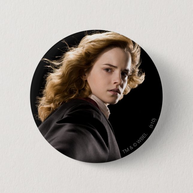 Hermione Granger Ready For Action 2 Inch Round Button (Front)