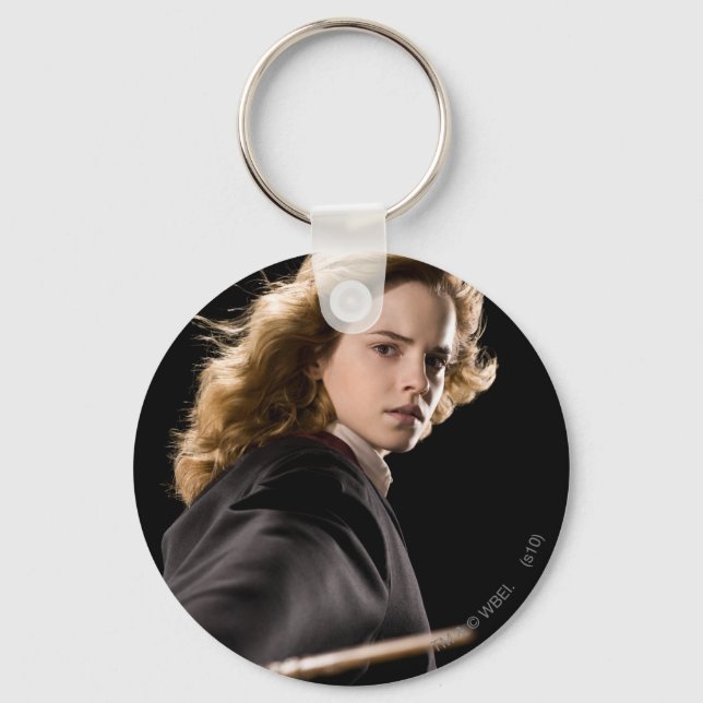 Hermione Granger Ready For Action Keychain (Front)
