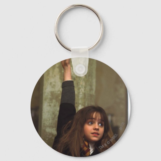 Hermione raises her hand keychain (Front)