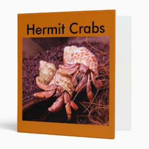 Hermit Crab Avery Binder