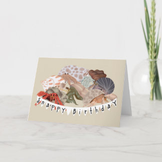 Hermit Crab Birthday Card