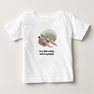 Hermit Crab Bodysuite and One Piece Baby T-Shirt