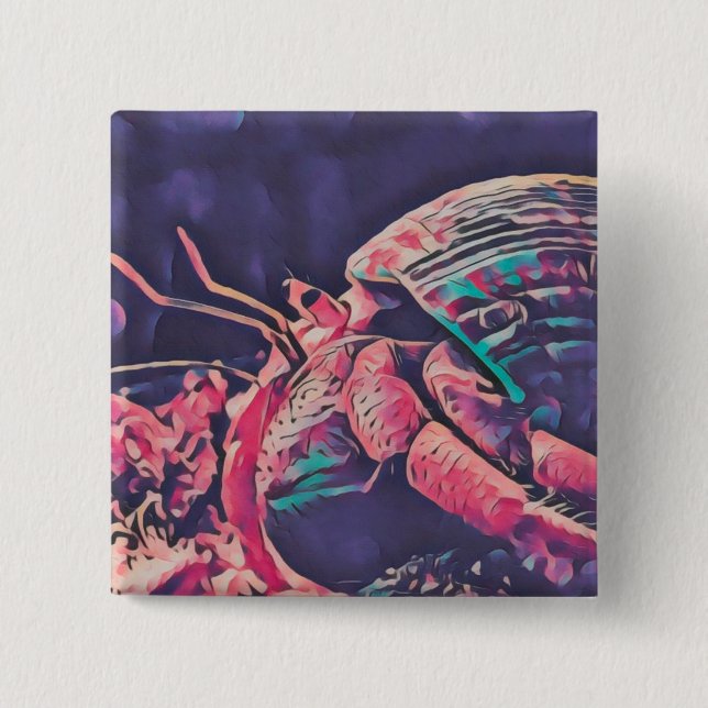 Hermit Crab Button  (Front)