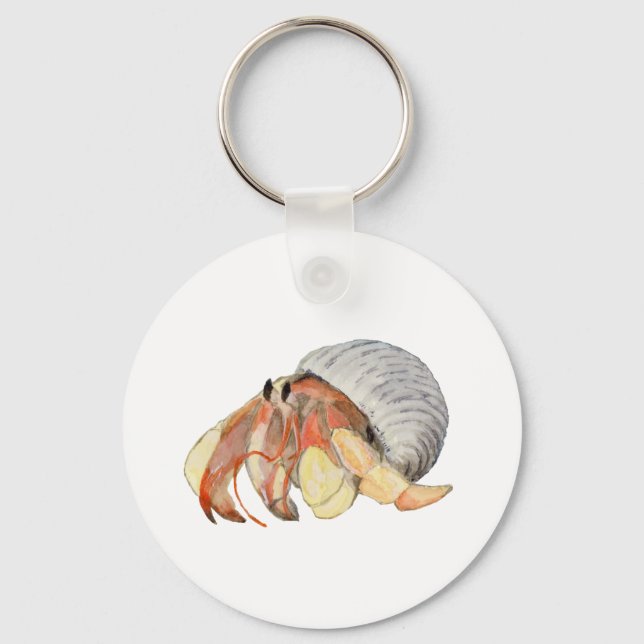 Hermit Crab Keychain (Front)
