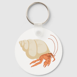 Hermit Crab Keychain