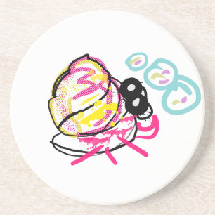 Hermit crab summer  coaster