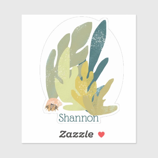 Hermit Crab with Name (Sheet)