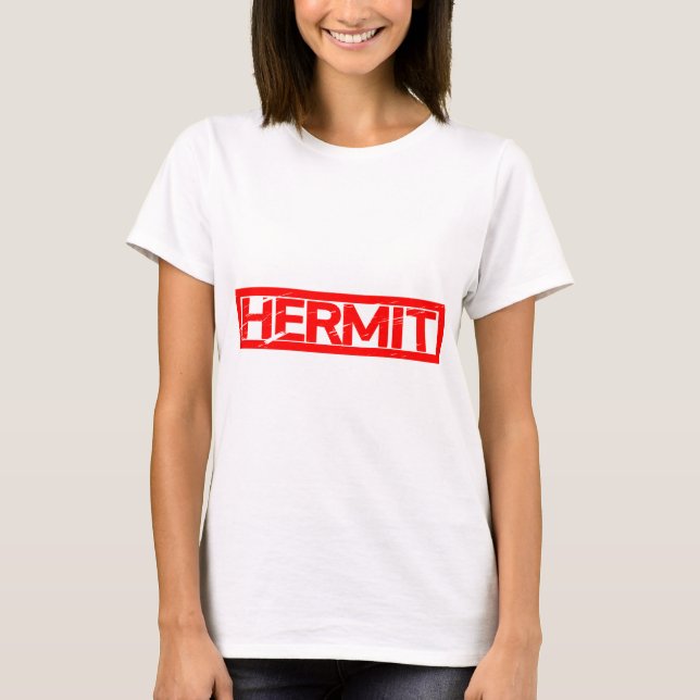 Hermit Stamp T-Shirt (Front)