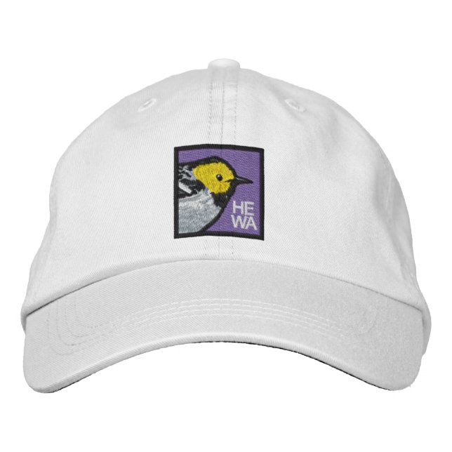 Hermit Warbler (non-distressed) Embroidered Hat (Front)