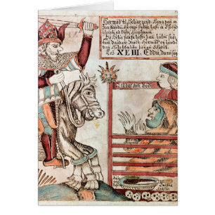 Hermod astride Sleipnir