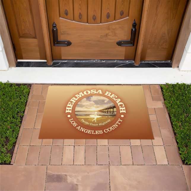 Hermosa Beach (C) Doormat (Outdoor)