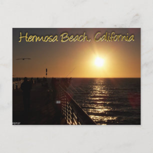 Hermosa Beach, CA Postcard