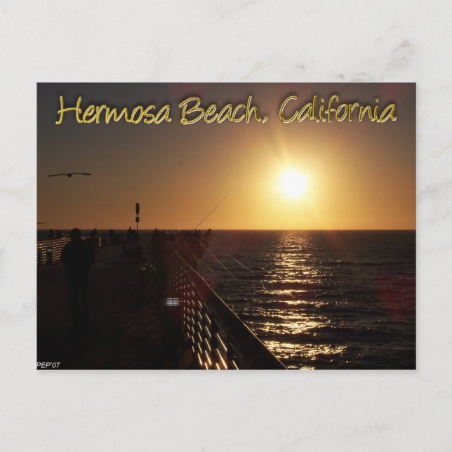 Hermosa Beach, CA Postcard (Front)