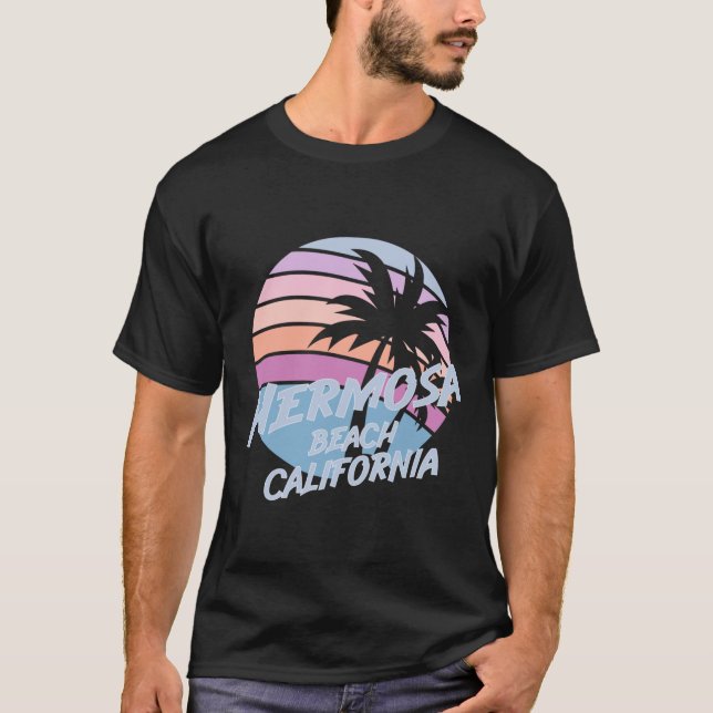 Hermosa Beach California T-Shirt (Front)