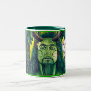 Herne the Hunter Two-Tone Coffee Mug