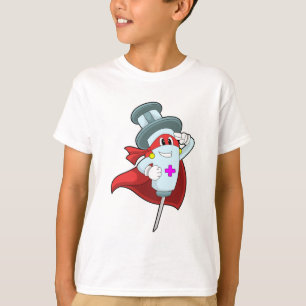 Hero as Nurse with Syringe T-Shirt