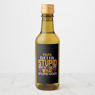 "Hero at Home" for Father's Day Wine Label