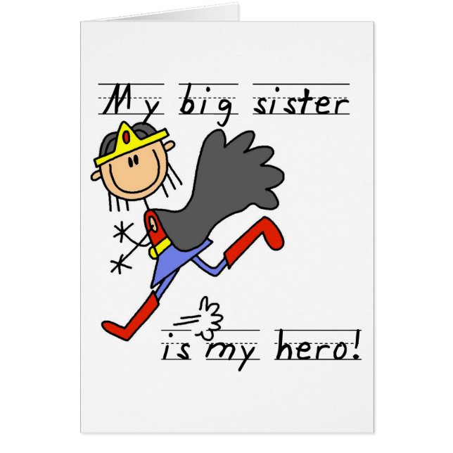 Hero Big Sister T-shirts et cadeaux (Devant)