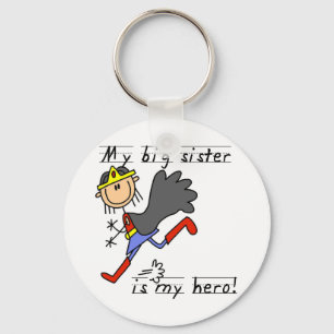 Hero Big Sister Tshirts and Gifts Keychain