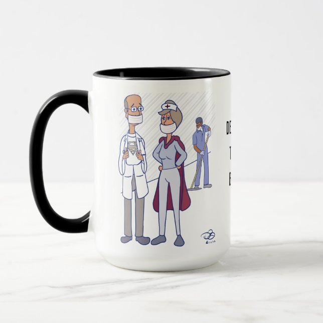 Hero Classic Large Combo Mug (Left)