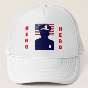 HERO COP TRUCKER HAT