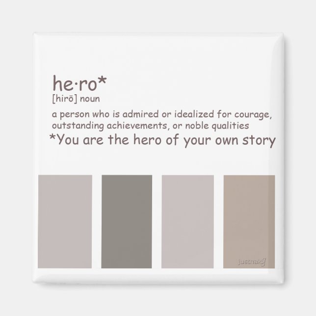 Hero Definition Magnet (Front)