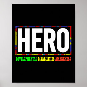 HERO Developmental Disabilities Awareness Poster