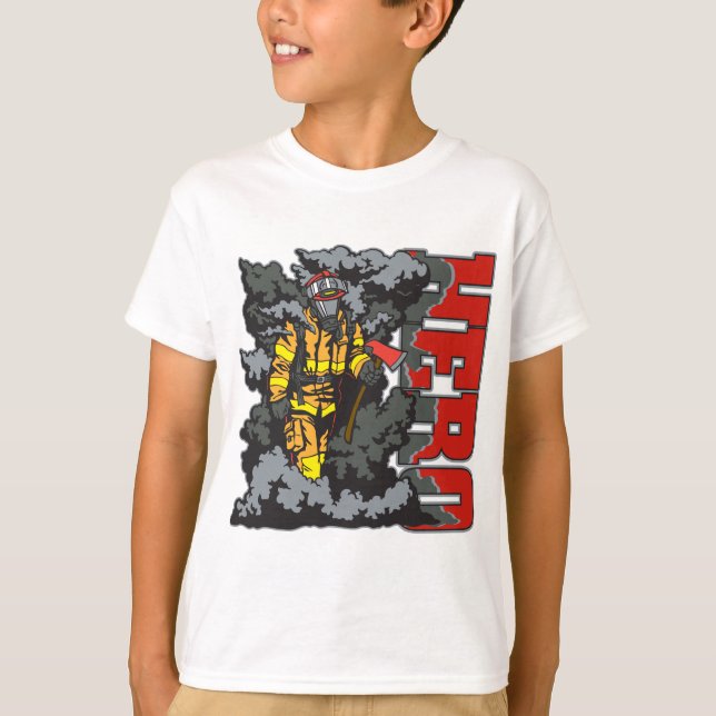 HERO Firefighter T-Shirt (Front)