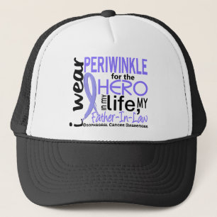 Hero In My Life 2 Father-In-Law Esophageal Cancer Trucker Hat