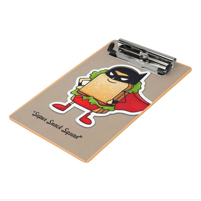 "Hero Sandwich Charm" Mini Clipboard (Angled3)