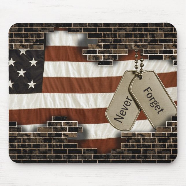 Hero Tags Mouse Pad (Front)