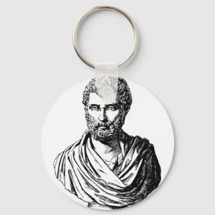 Herodotus bust Greek historian Keychain