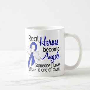 Heroes Become Angels Colon Cancer Coffee Mug