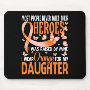 Heroes I Wear Orange For My Daughter Multiple Scle Mouse Pad