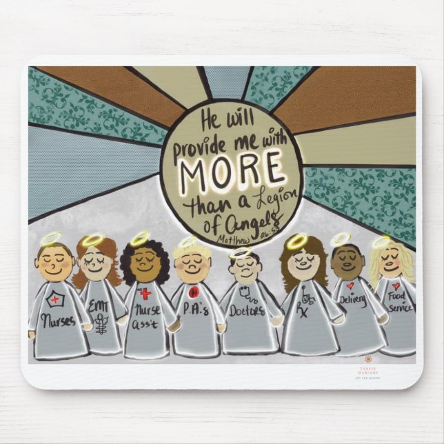 Heroes Mouse Pad (Front)