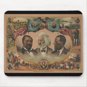 Heroes of the Coloured Race 1881 Frederick Mouse Pad