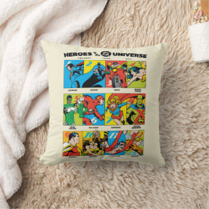 Heroes of the DC™ Universe Throw Pillow