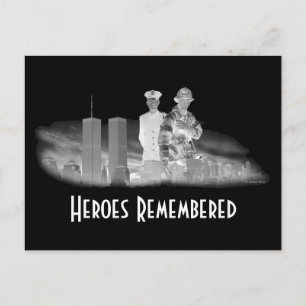 Heroes Remembered Postcard