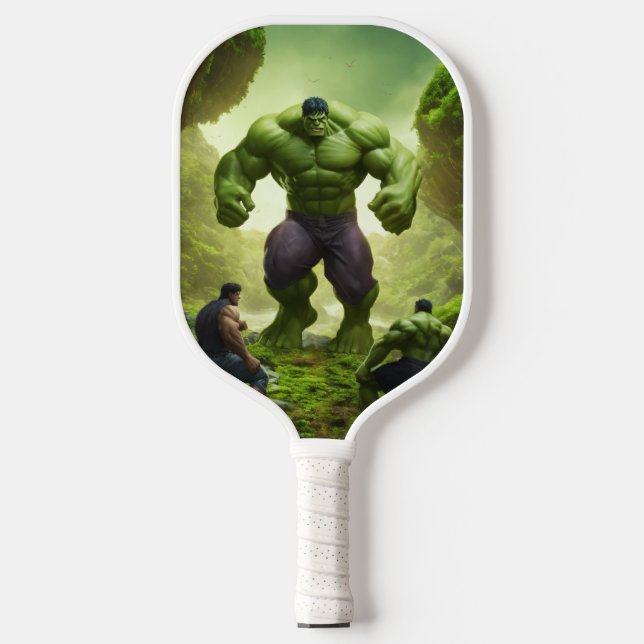 Heroes Unleashed: Ancient Tomb Showdown Pickleball Paddle (Front)