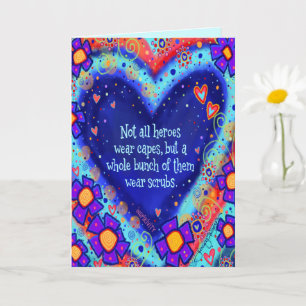 ‘Heroes Wear Scrubs‘ Inspirivity Card