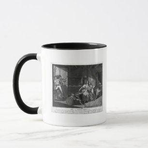Heroic courage of a woman facing Vendean robbers Mug