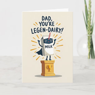 Heroic Dads Sweet Fathers Day Card