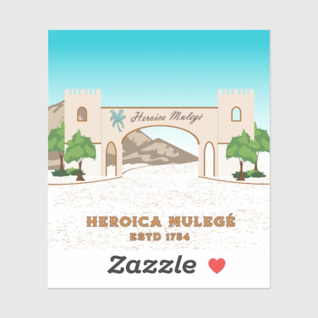 Heroica Mulegé Baja California Sur Mexico (Sheet)