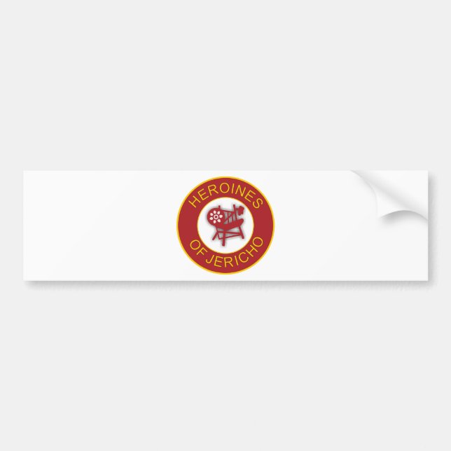 Heroines of Jericho Bumper Sticker (Front)