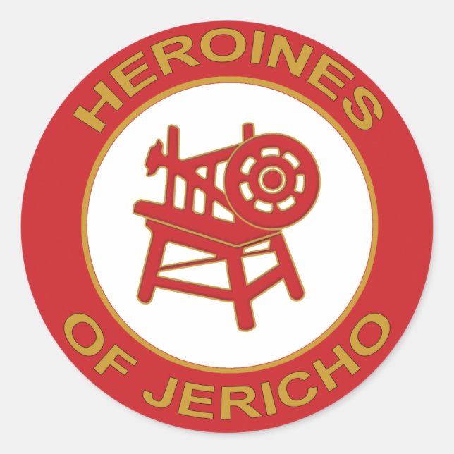 Heroines of Jericho Classic Round Sticker (Front)