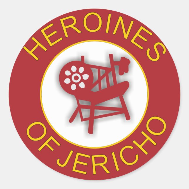 Heroines of Jericho Classic Round Sticker (Front)