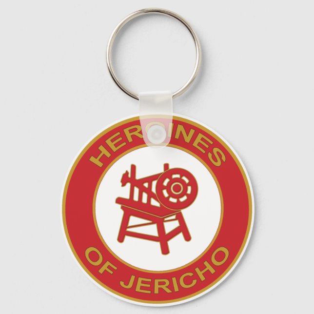HEROINES OF JERICHO KEYCHAIN (Front)